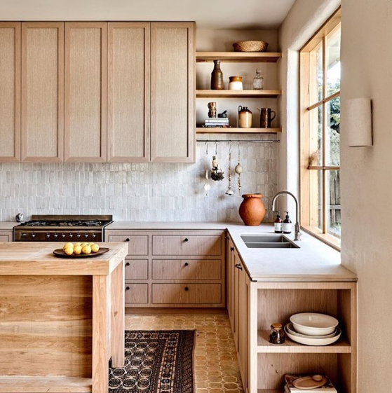 Title: Why Natural Wood Kitchen Cabinets Are the Perfect Choice for Your Home