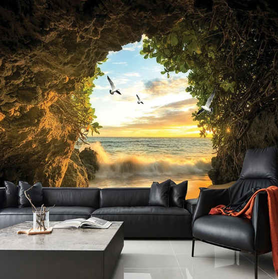 Transform Your Man Cave with Custom Wallpaper Murals