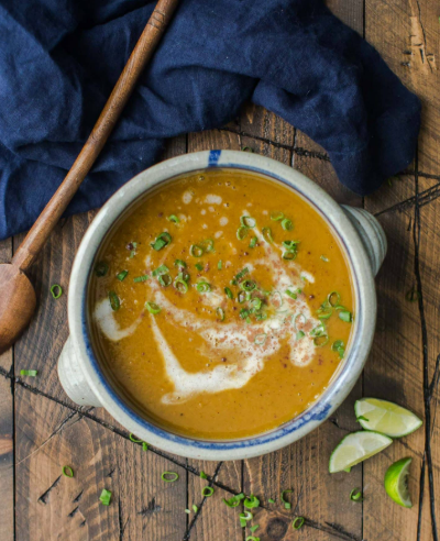 Spiced Roasted Pumpkin Soup Recipe