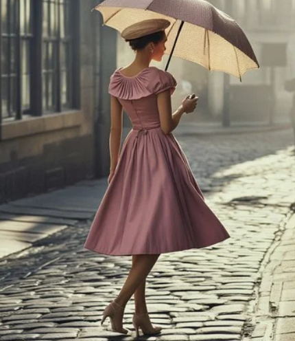 Chic Shelter: Embracing the Elegance of European Vintage Umbrellas