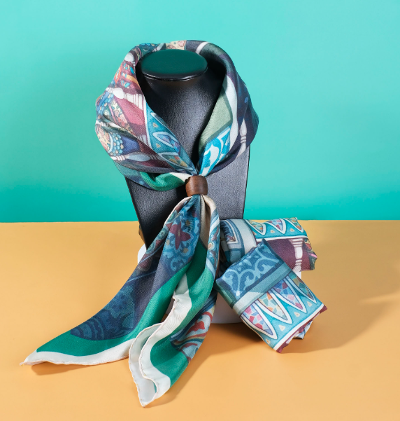 The Effortless Elegance of Silk Square Scarves