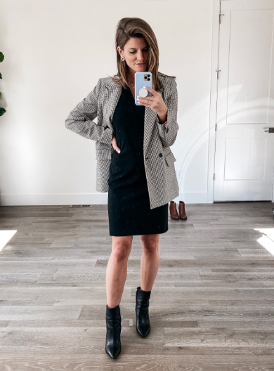 How to Rock Dresses with Boots for a Chic Petite Look